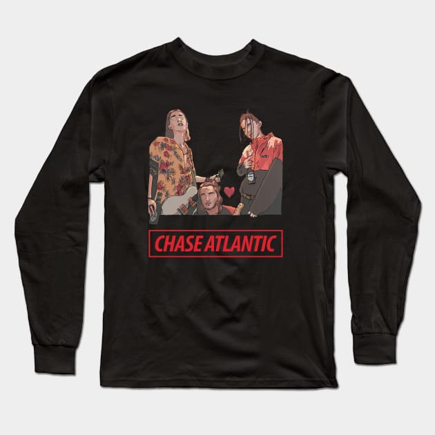 Chase Atlantic Long Sleeve T-Shirt by Mendozab Angelob